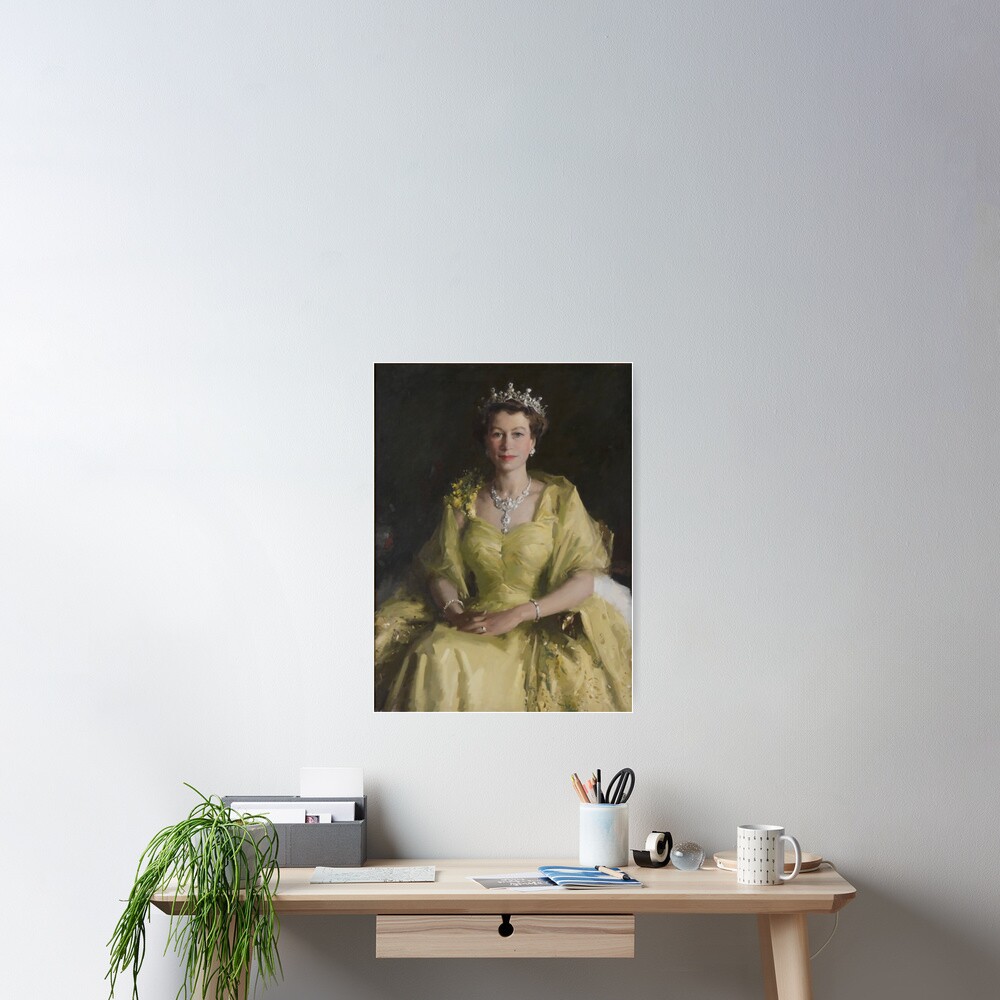Australian Wattle Queen Poster