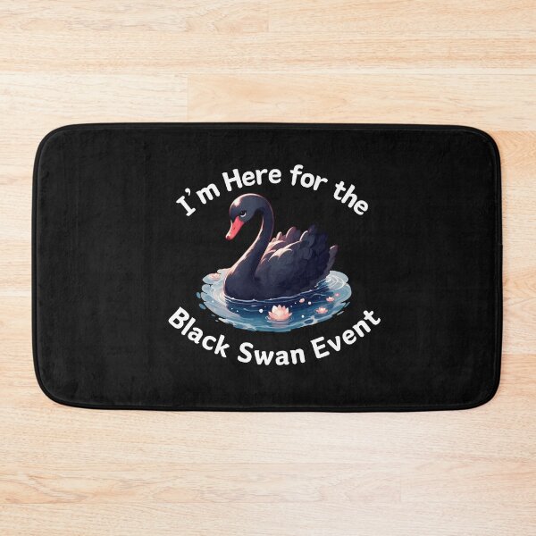 Item preview, Black Swan just Sitting in the Lotus Blossoms waiting on an event, a Black Swan Event designed and sold by WigOutlet.