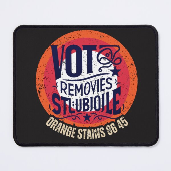 Item preview, Vote Removes Stubborn Orange Stains 86 45 Vote 8645 T-Shirt designed and sold by Elouk.
