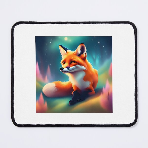 Item preview, Fox colorful design  designed and sold by UnderdogPanda.