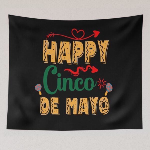 Item preview, Happy Cinco de Mayo Mexican Fiesta  designed and sold by BOUCHERIT amine.