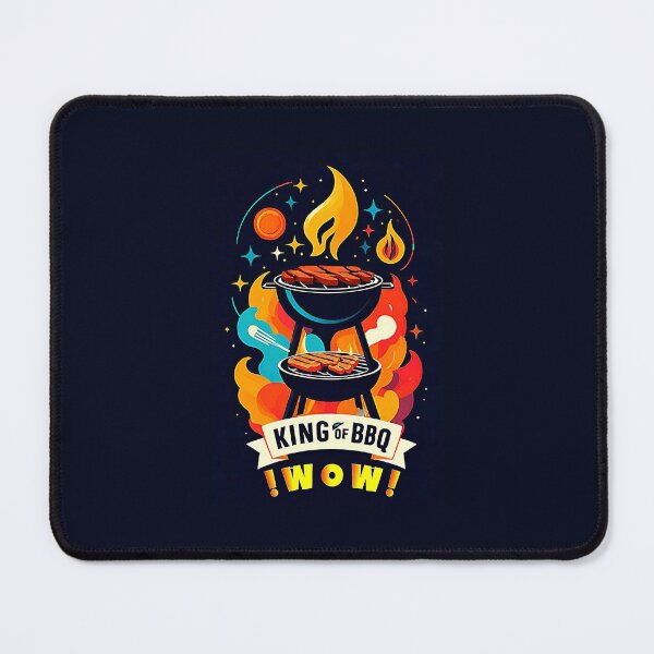 Item preview, Fire King Of BBQ [ BARBECUE] !WOW! designed and sold by Giulivo Store Graphic.