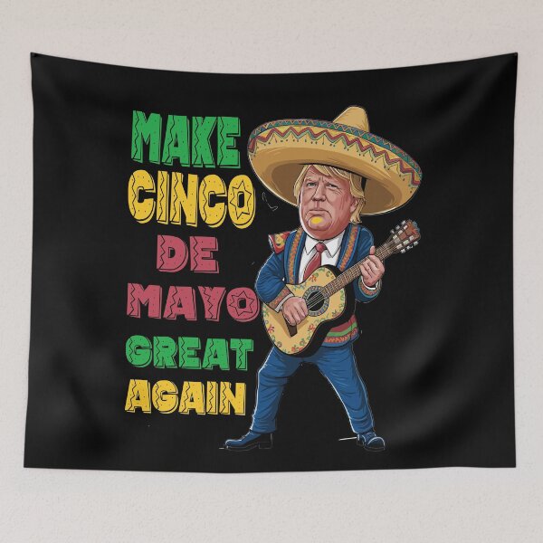 Item preview, Make Cinco de Mayo Great Again with Trump Sombrero designed and sold by BOUCHERIT amine.