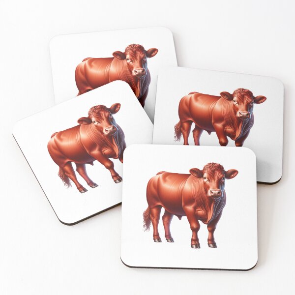 Item preview, Red Angus Cow  designed and sold by TheAnimalZ00.