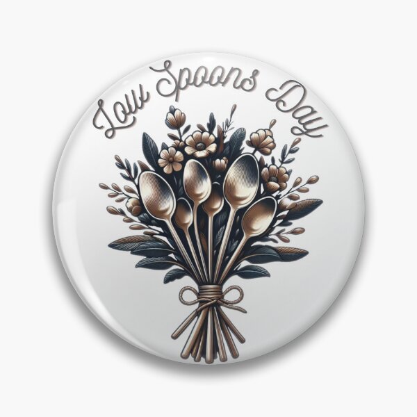 Item preview, Low Spoons Day  designed and sold by Pundamentally.