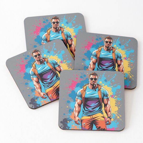Item preview, Urban Swagger: Bold Colors Meet Street Style Coolness designed and sold by ArtComixHaven.