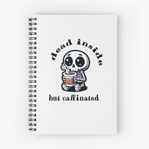 Item preview, dead inside but caffinated designed and sold by creativechaster.