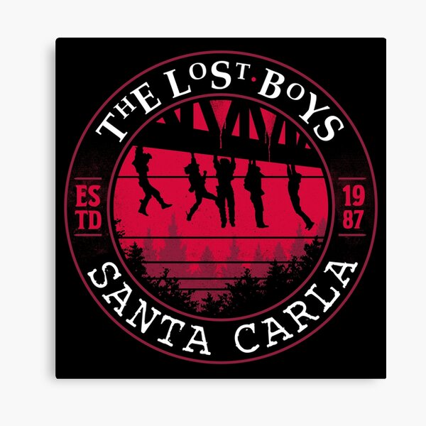 The Lost Boys 1987 - Santa Carla, Vampires Canvas Print