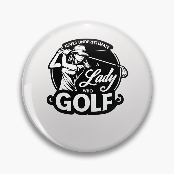 Item preview, never underestimate a lady who plays golf designed and sold by creativechaster.
