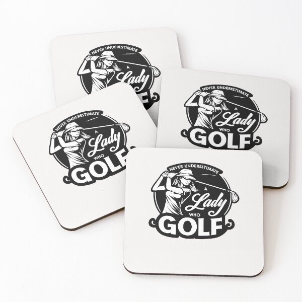 Item preview, never underestimate a lady who plays golf designed and sold by creativechaster.