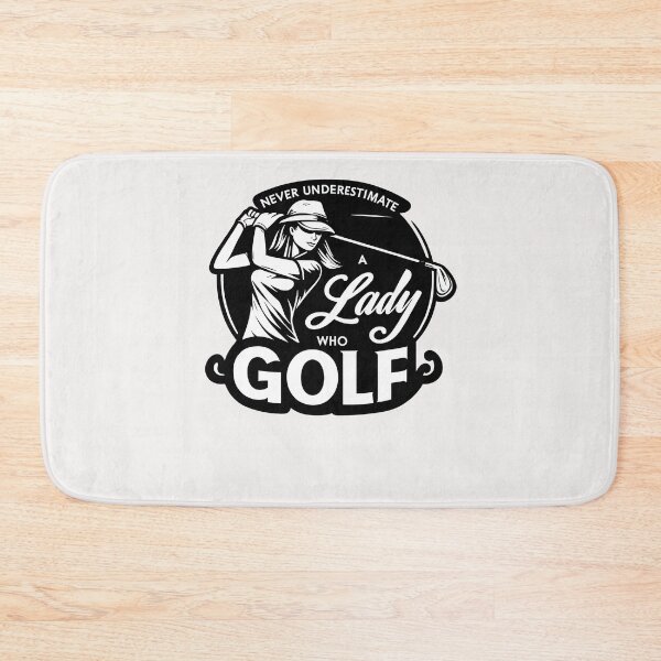 Item preview, never underestimate a lady who plays golf designed and sold by creativechaster.