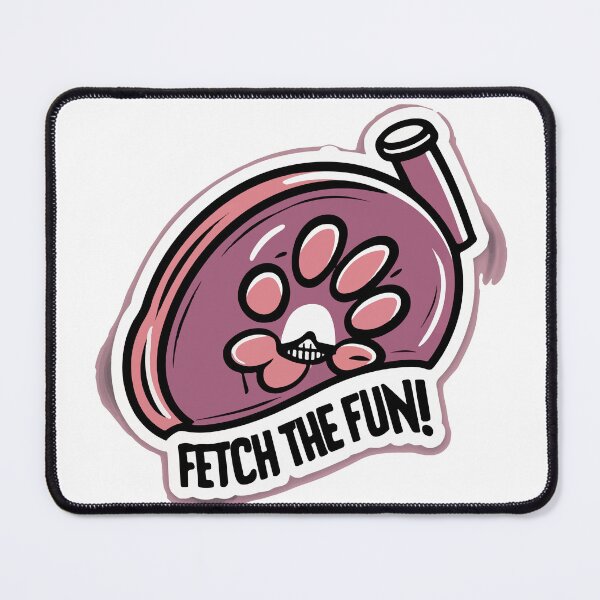Item preview, Fetch the Fun Frisbee Dog Play Sticker designed and sold by NiftyWrx.
