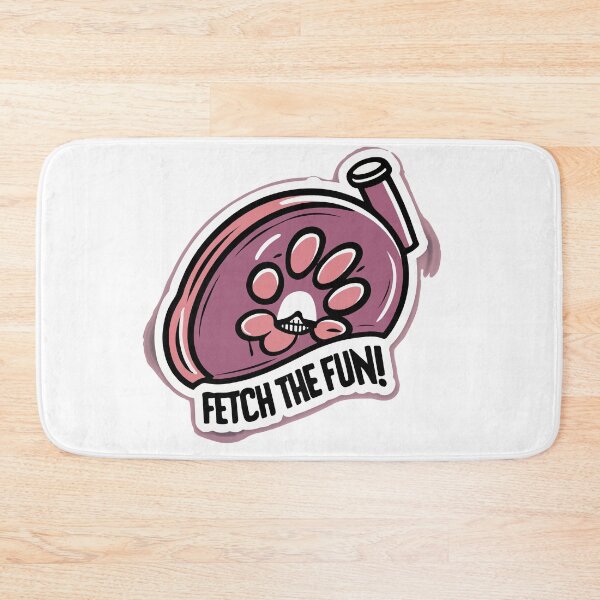 Item preview, Fetch the Fun Frisbee Dog Play Sticker designed and sold by NiftyWrx.
