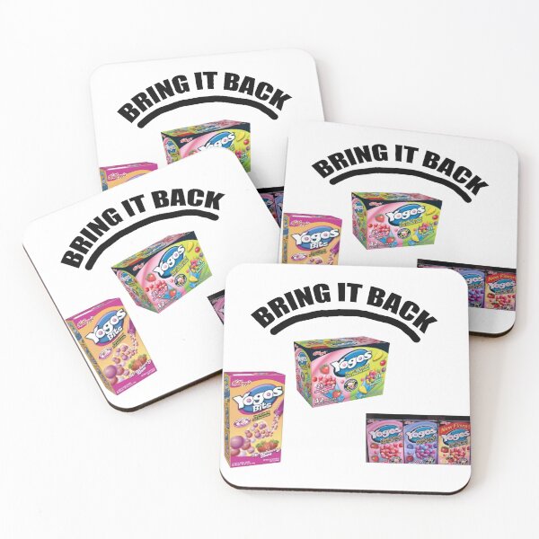 Item preview, RETRO SNACK REVIVAL TEE YOGOS designed and sold by Kneebus.