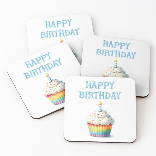 Item preview, Happy Birthday Cupcake designed and sold by BuxomBabe21.