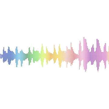 Artwork thumbnail, Colorful Sound Wave by Revulet