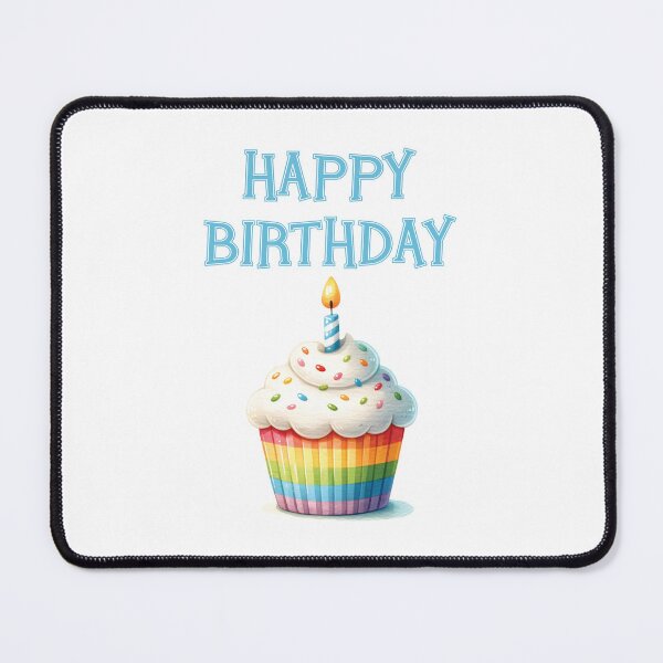 Item preview, Happy Birthday Cupcake designed and sold by BuxomBabe21.