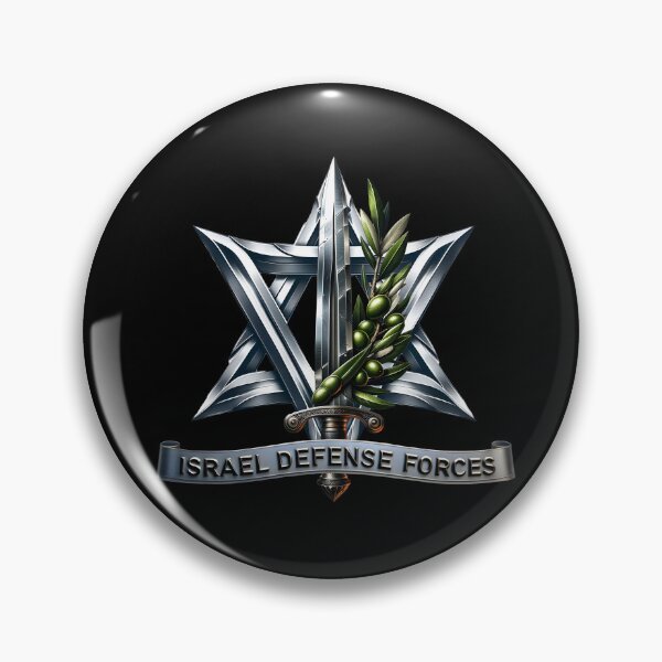 Item preview, IDF Emblem Logo Swords of Iron designed and sold by israelrunway.