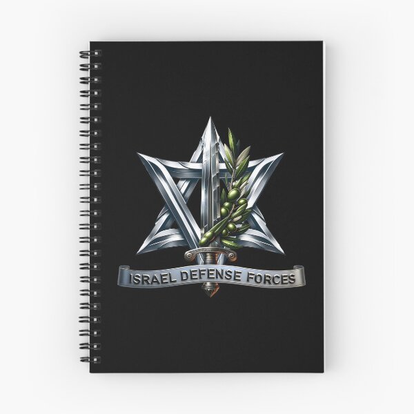 Item preview, IDF Emblem Logo Swords of Iron designed and sold by israelrunway.