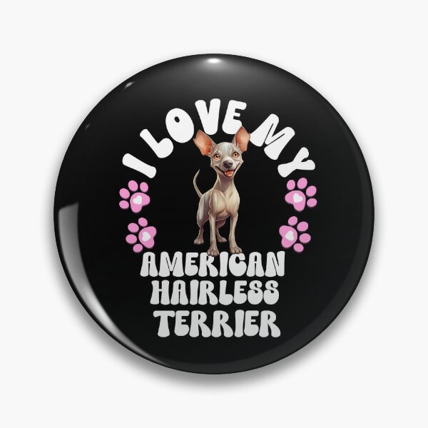 Item preview, Amo mi terrier americano sin pelo designed and sold by TheAnimalZ00.