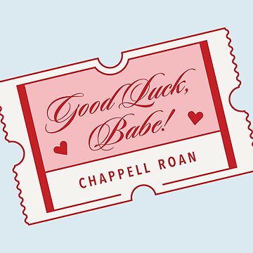 Artwork thumbnail, Good Luck, Babe! ticket by ribbit-the-frog