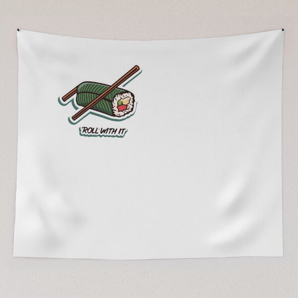 Item preview, Roll with It - Sushi Foodie Design designed and sold by NiftyWrx.