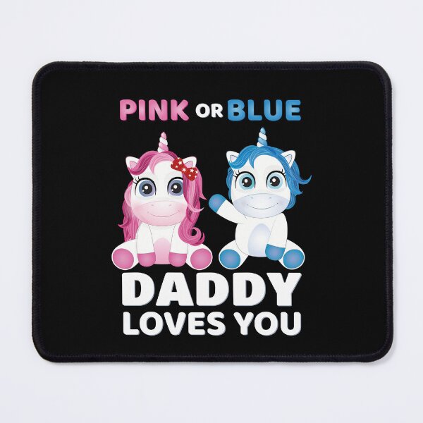Item preview, Pink Or Blue Daddy Loves You Unicorn designed and sold by Colorful Designs.