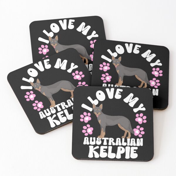 Item preview, I Love My Australian Kelpie designed and sold by TheAnimalZ00.