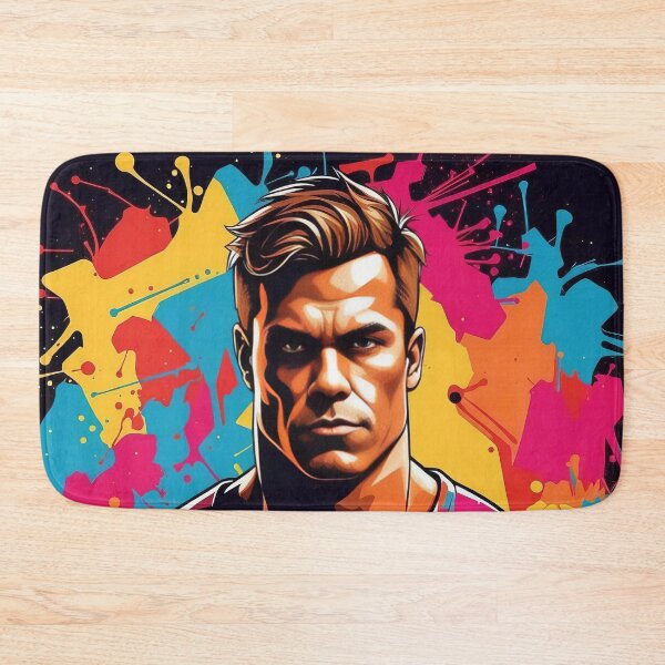 Item preview, Commanding Presence Graphic Confidence in Artistic Color Splashes designed and sold by ArtComixHaven.
