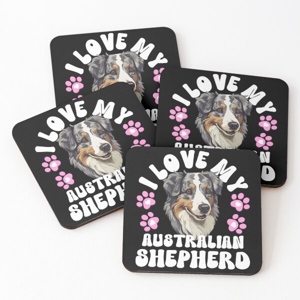 Item preview, I Love My Australian Shepherd designed and sold by TheAnimalZ00.