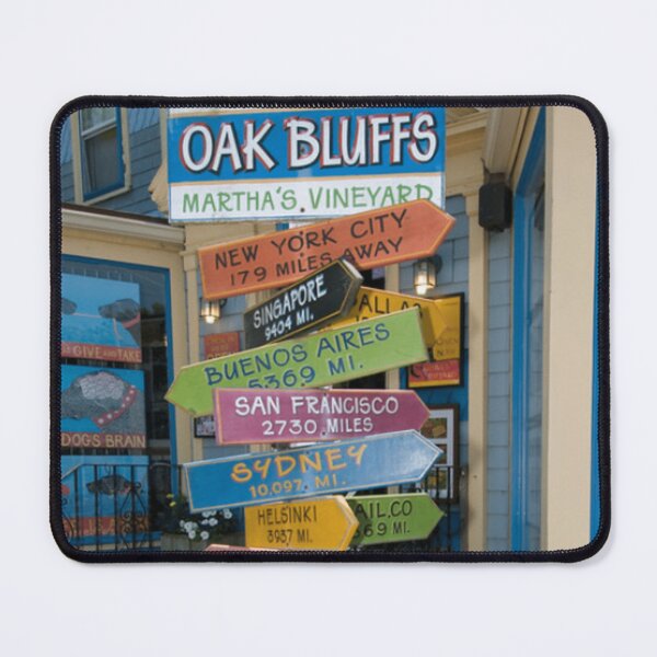 Item preview, Welcome to Oak Bluffs  Tourist Town in Martha's Vineyard, Massachusetts designed and sold by WigOutlet.