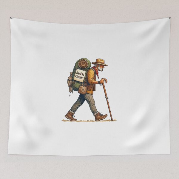 Item preview, Buen Camino Pilgrim designed and sold by CAMIN-SHOP.