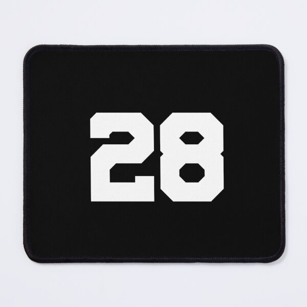 Item preview, 28, twenty-eight, white, University designed and sold by Numbers-Art.