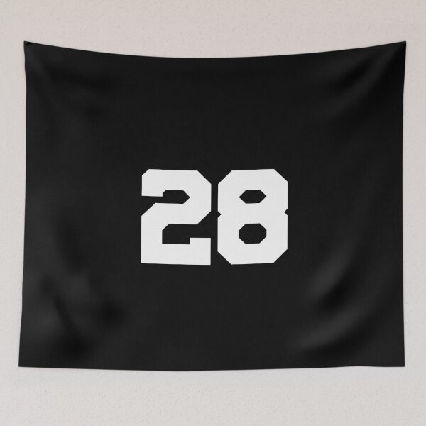 Item preview, 28, twenty-eight, white, University designed and sold by Numbers-Art.
