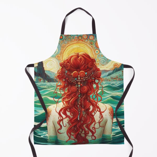 Item preview, Red Haired Mermaid designed and sold by HarmonyandSage.