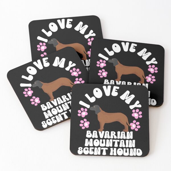 Item preview, I Love My Bavarian Mountain Scent Hound designed and sold by TheAnimalZ00.