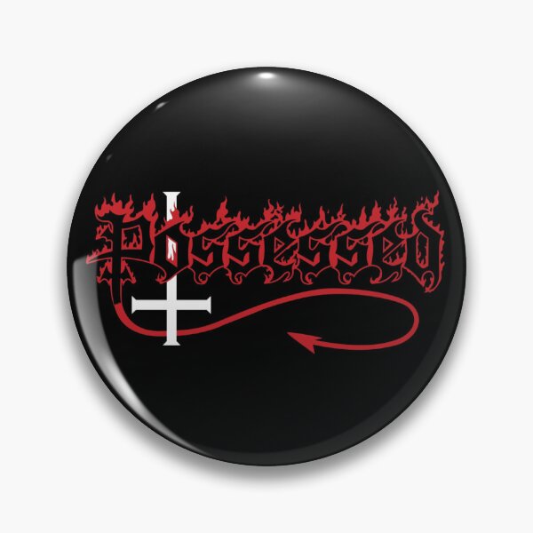Item preview, Possessed Logo Seven Churches Death Metal designed and sold by morbidmetal.