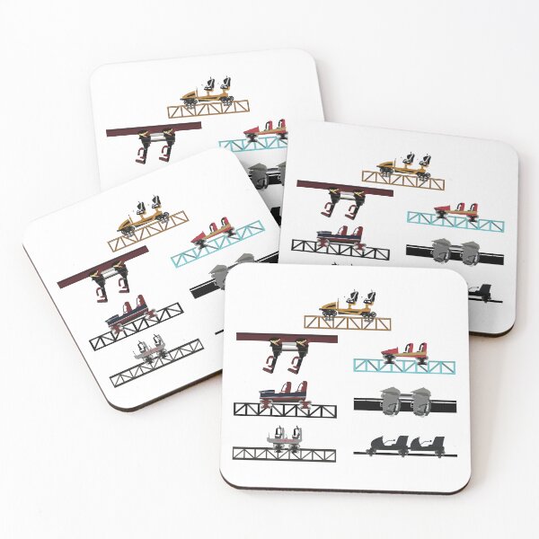Item preview, Thorpe Park Coaster Cars Design 2024 - Including Hyperia! designed and sold by CoasterMerch.