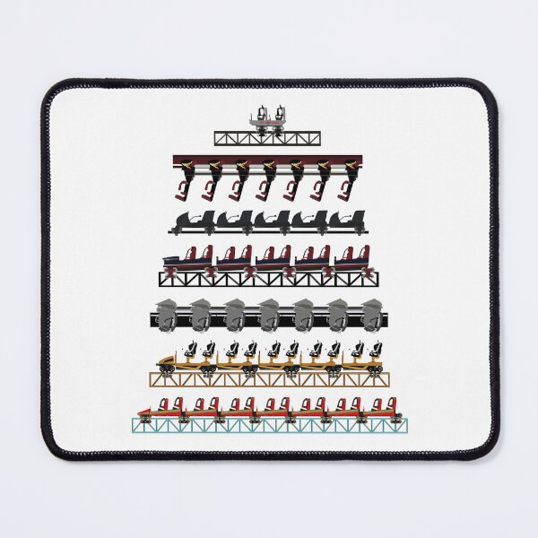 Item preview, Thorpe Park Coaster Trains Design 2024 - Including Hyperia! designed and sold by CoasterMerch.