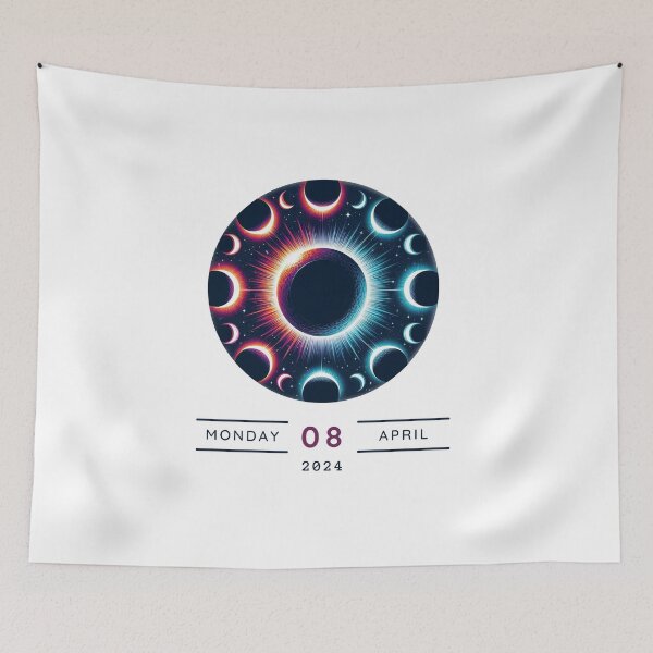 Item preview, Witness Darkness!  Astronomy Lovers: 2024 Total Solar Eclipse designed and sold by yusufdehbi.
