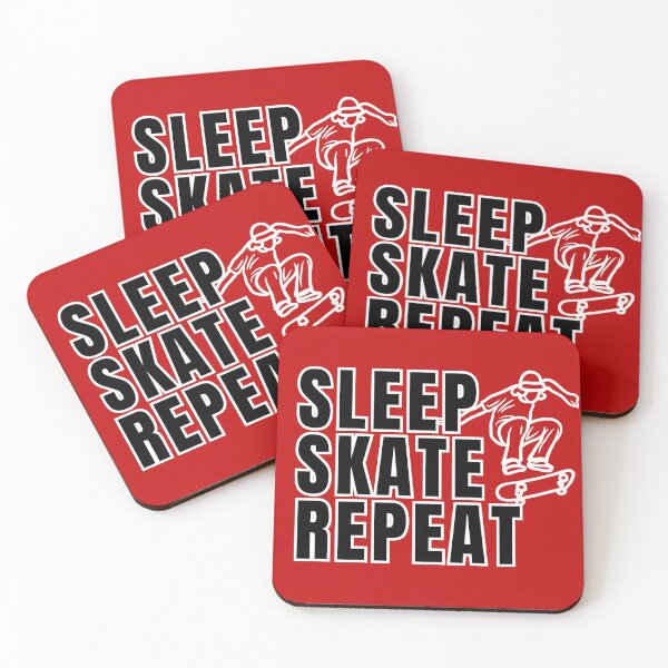 Item preview, SLEEP, SKATE, REPEAT Cool Skateboarding designed and sold by Natalie Bromer.