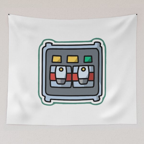 Item preview, Technical Circuit Breaker Panel Illustration designed and sold by NiftyWrx.
