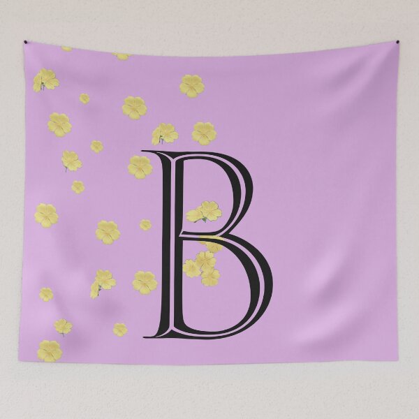 Item preview, Blooming Monogram B - Floral Alphabet Design designed and sold by Suzana Djordjevic.
