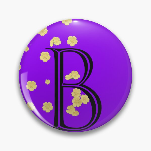 Item preview, Blooming Monogram B - Floral Alphabet Design designed and sold by Suzana Djordjevic.
