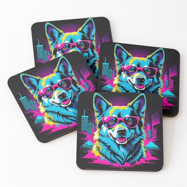 Item preview, Specs Appeal Dogs Rocking Eyewear designed and sold by Pulsant  Paintings.