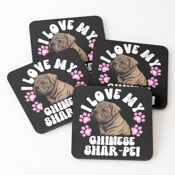 Item preview, I Love My Chinese Shar Pei designed and sold by TheAnimalZ00.