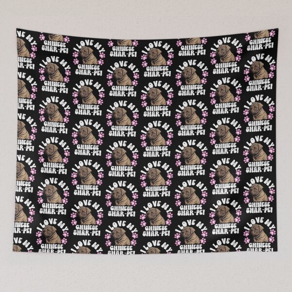 Item preview, I Love My Chinese Shar Pei designed and sold by TheAnimalZ00.