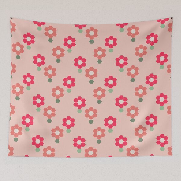 Item preview, Les Fleurs de Paris - Penny Tile Floral designed and sold by Lyman Creative Co..