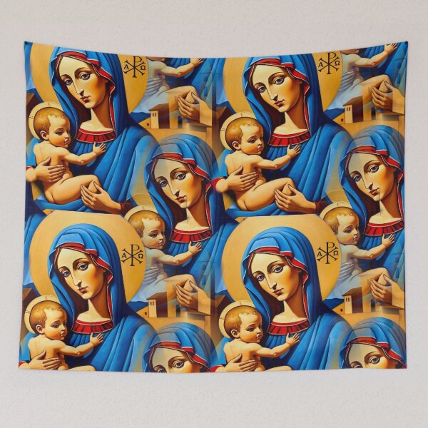 Item preview, Divine Maternal Embrace designed and sold by Sanctum Icons.