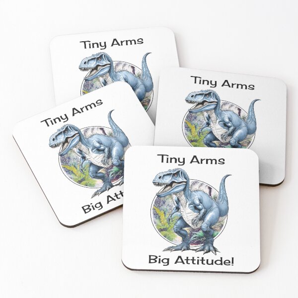 Item preview, Tiny Arms Big Attitude - Dinosaur designed and sold by ArtShare.